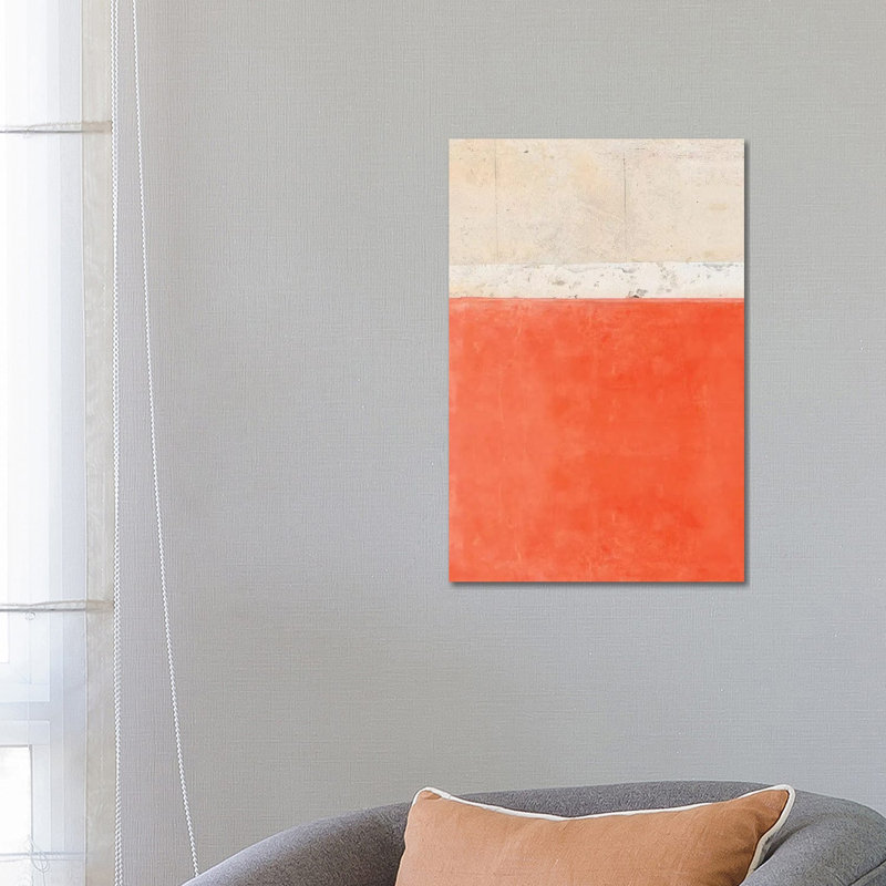 Abstract Street Wall by Beli - Wrapped Canvas Print, 66.04 cm H x 45.72 cm W x 1.91 cm D