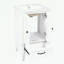 Meuble-lavabo de salle de bain avec lavabo et deux portes-921383967
