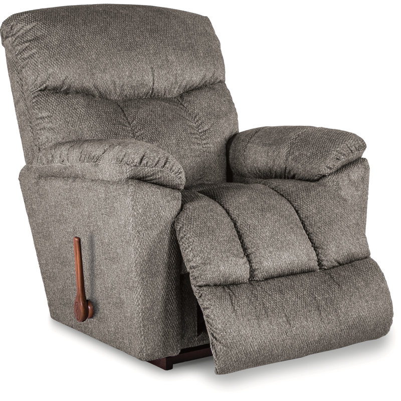 Fauteuil inclinable manuel à bascule Morrison, Microfibre Seamount Silver Performance, Manuel
