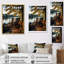 Waterfront Benchs I - reproduction sur toile-378682168-378682169