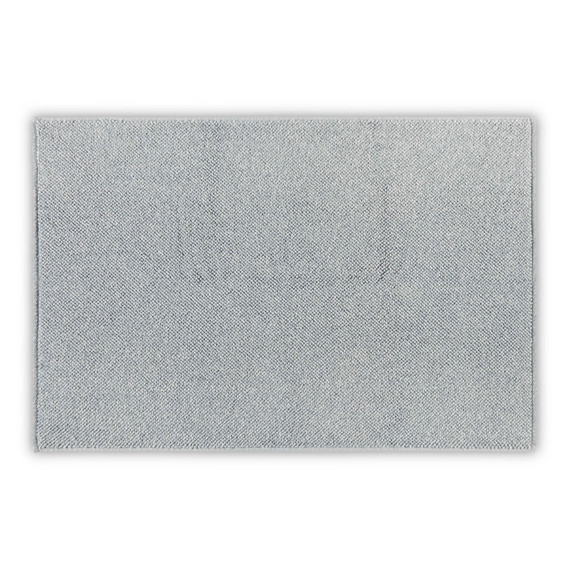 Luxueux tapis de bain 100% coton, gris, 23,6 po x 39,4 po | Matériau absorbant 1200 g / m² | Doux et durable, facile d'entretien: lavable à la machine, séchage par culbutage à basse température | Parfait pour les salles de bain, le spa et la décoration intérieure