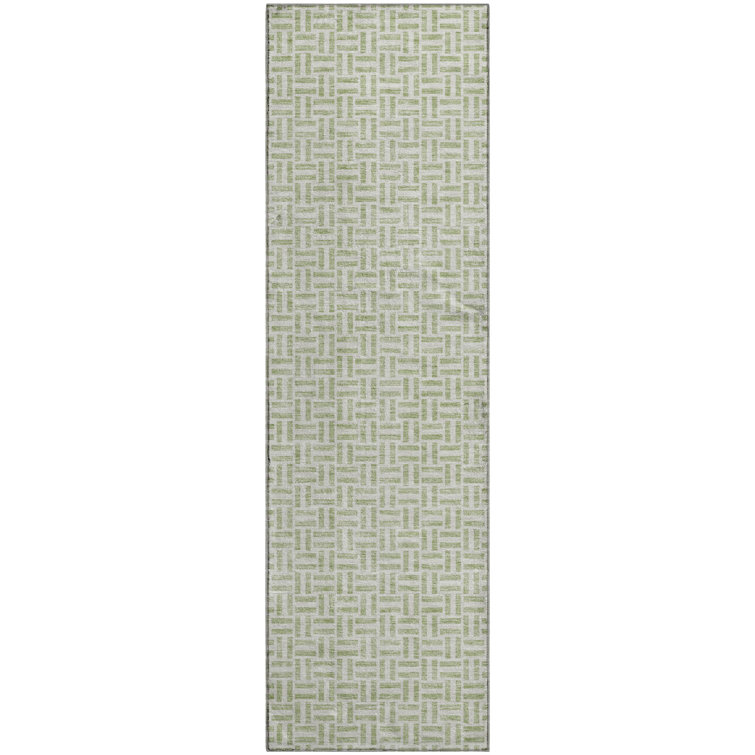 Premium Machine Washable Prisco Aloe Rug