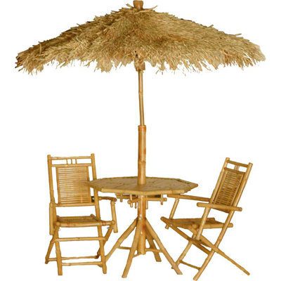 Karaman 4 Piece Dining Table Set