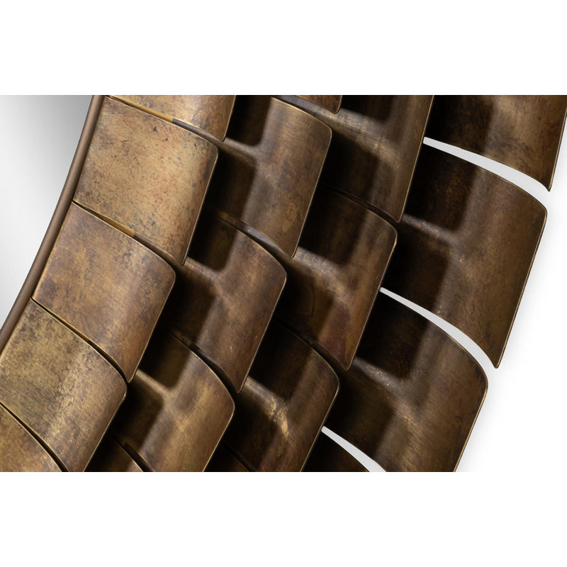 Mistral Round Metal Mirror