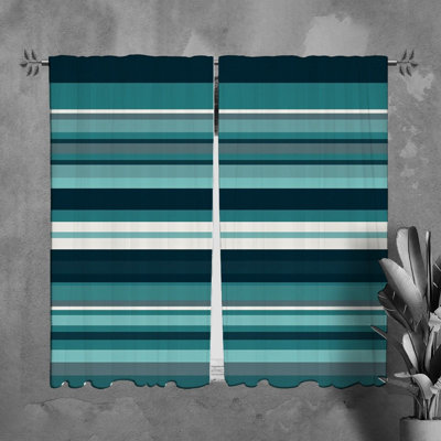 Paire de rideaux obscurcissant en polyester Benzant
