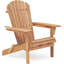 Ensemble de 2 chaises de patio en bois pliantes Adirondack-1669127545