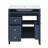 Modern Bathroom Storage Cabinet with 2 Drawers and a Tip-out Drawer,Top Sink