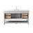 Vicini 60" Single Bathroom Vanity Set-1065208474