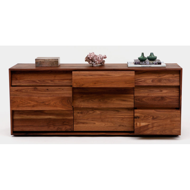 Oliver 9 - Drawer Solid Wood Dresser