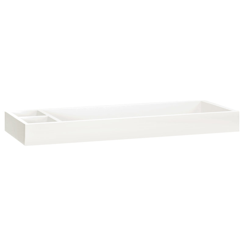 Nifty Removable Changing Table Topper, Warm White