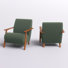 Ensemble de 2 fauteuils rembourrés Andablo