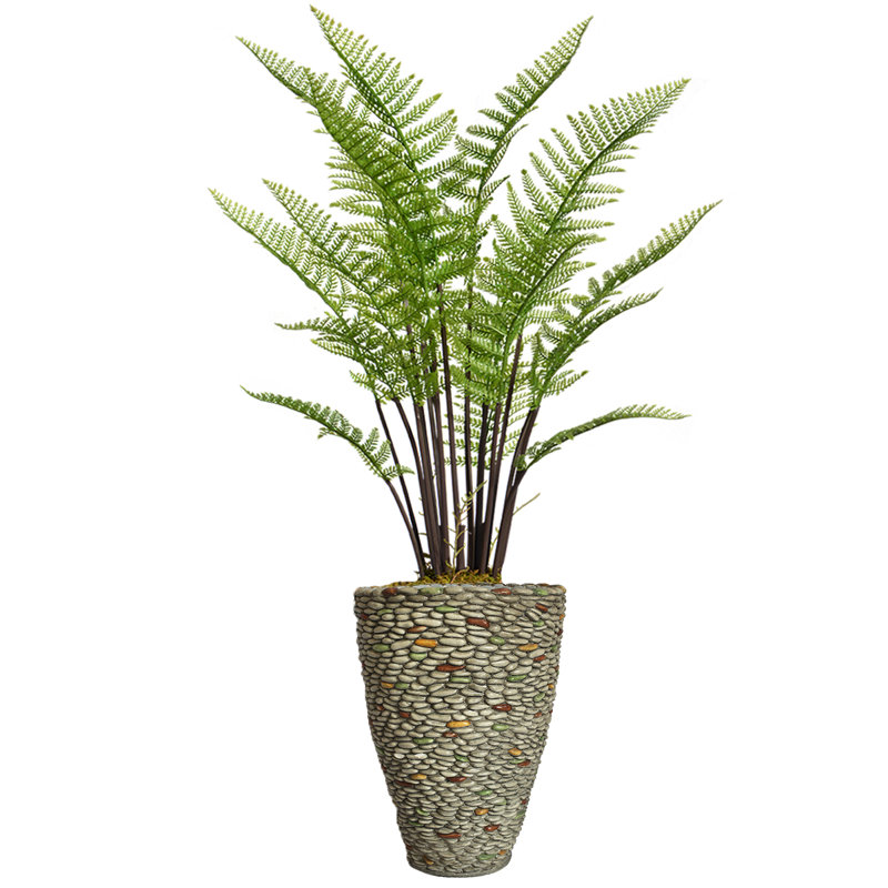 Fougère artificielle en pot 34 po Panama