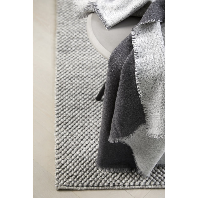 Off White Tact Rug, Rectangle 5'5" x 7'8"