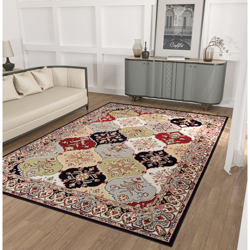 Tapis modernes pour le salon Bev-31, Rectangle de 5 pi x 8 pi