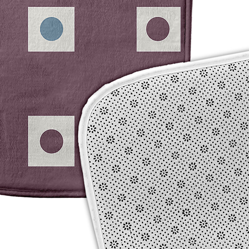 Tapis de bain Coastal Calm, Bleu, L 21 po x L 34 po