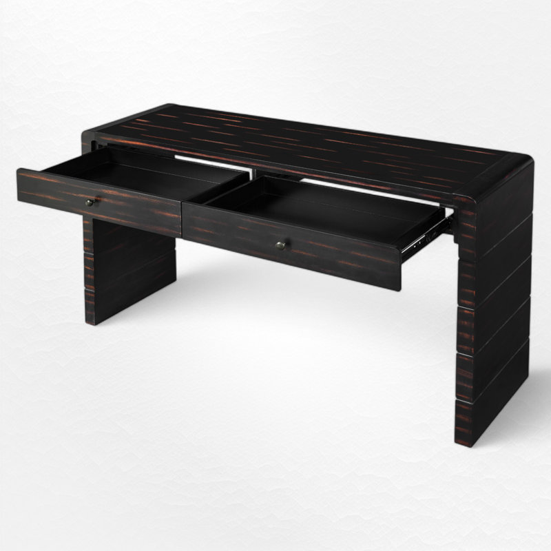 Modern Minimalist Console Table,Entryway table, Black