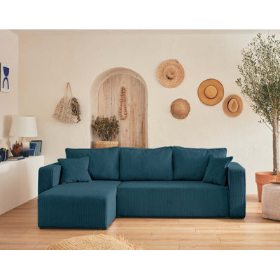 Ecksofa TOPAZE mit Bettfunktion