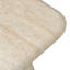 Table de bout extérieure Aqua Cava - Béton texturé sable