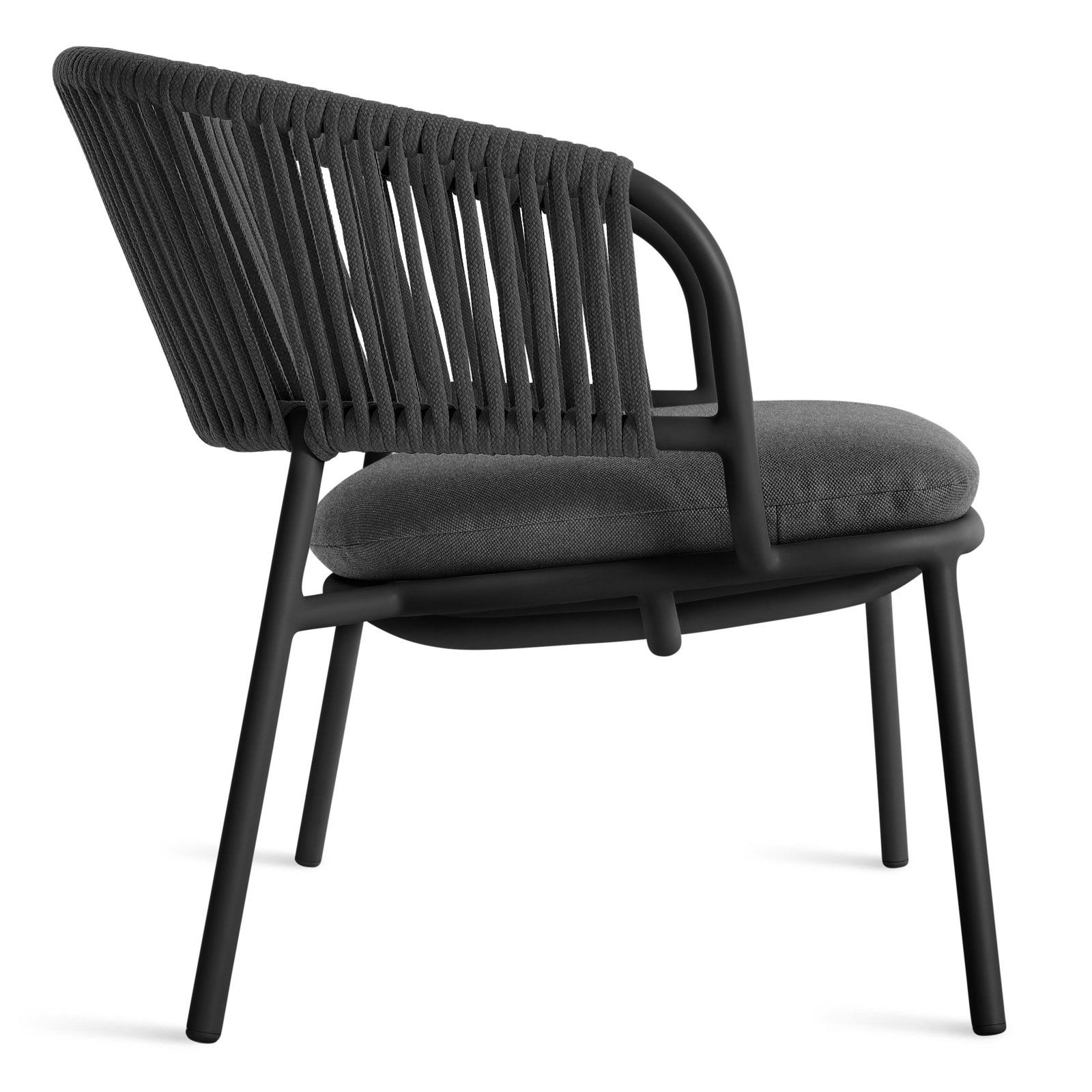 Mate 50" Patio Loveseat, Toohey Charcoal