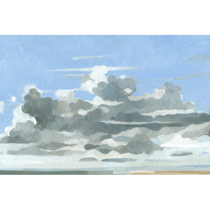 Oceanic Clouds III - Wrapped Canvas Painting, 20cm H x 30cm W x 3.8cm D