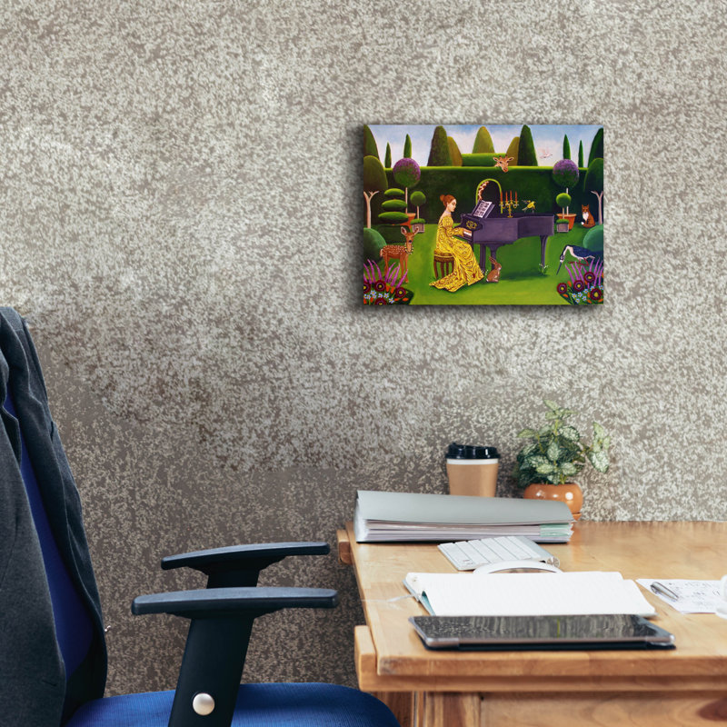 «Summer Sonata» par Catherine A Nolin, art mural sur toile, H 12 po x l 16 po x P 0,75 po