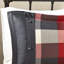 Housse de couette très grande / très grande avec bordure imprimée et coussins assortis brodés à chevrons pour 6 pièces-126359336-126359339