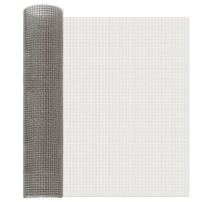 Stainless Steel Fence Panels Fencing, 500cm H x 60cm W