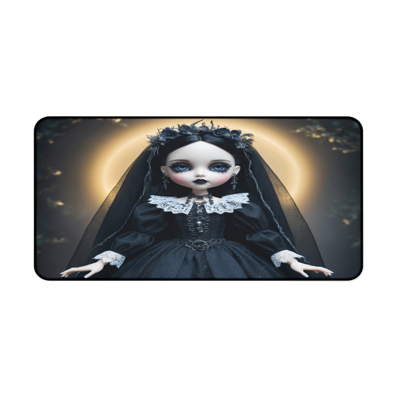Polyester Desk Pad, 14.4x12.1