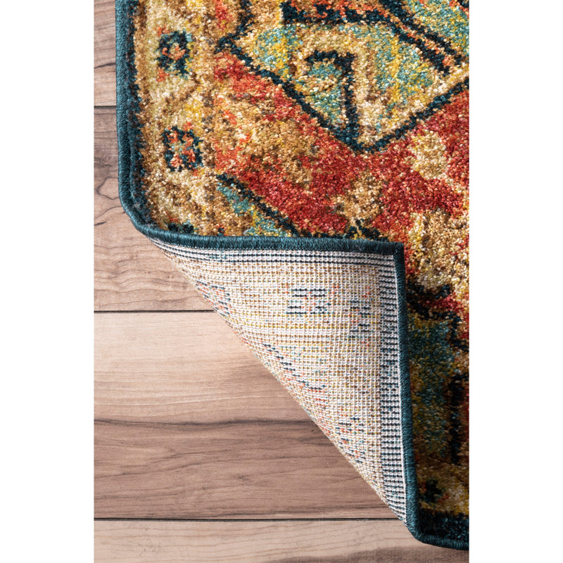 Trinette Oriental Indoor Rug, Rectangle 5' x 7'5"