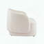 Chaise d'appoint courbée, coussin intégré et base solide-1247884087