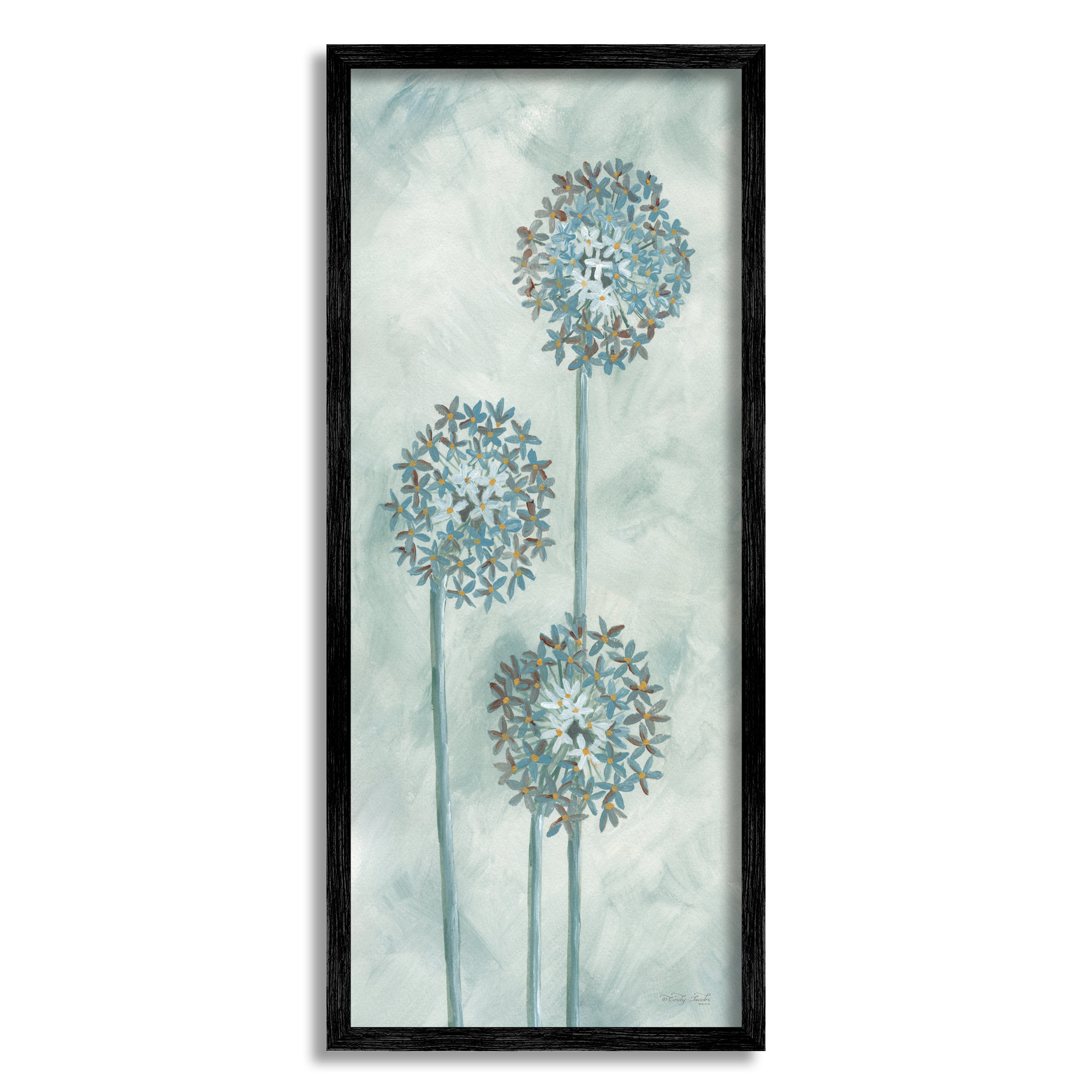 Dandelion Wildflower Nature Print Floral Kitchen Dining Room Wall