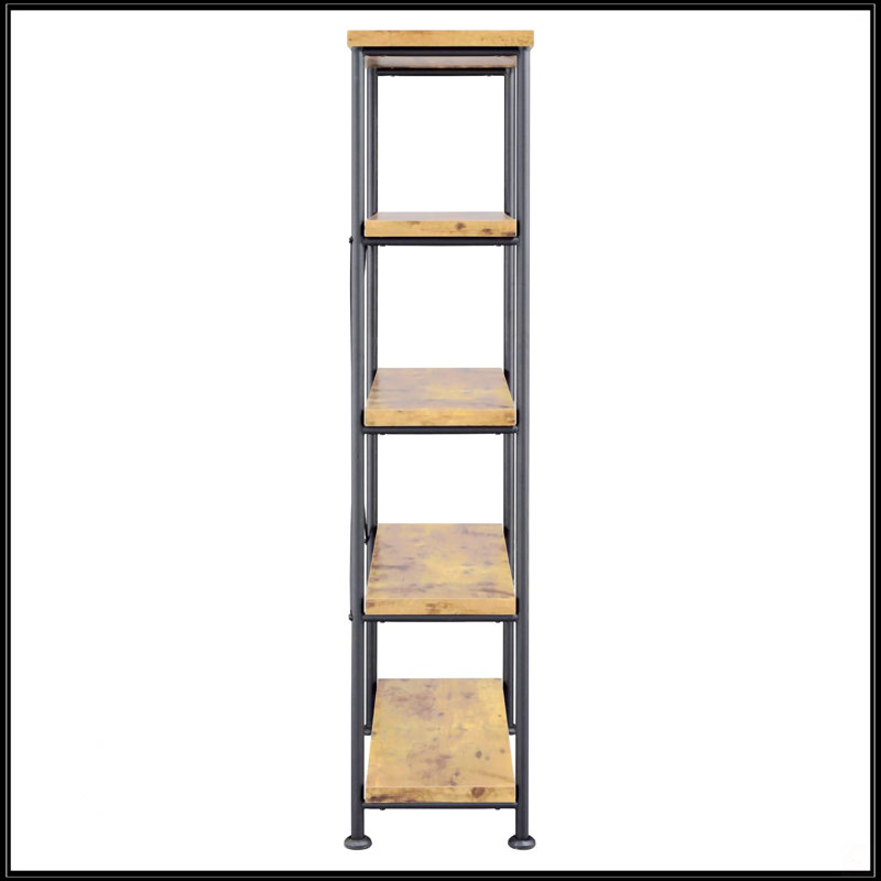 4-Shelf Bookcase, Brown