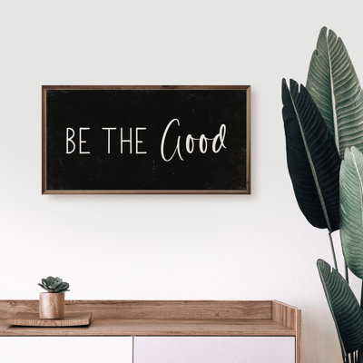 Be The Good - noir