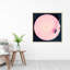 Caroline Pink Record by Caroline Mint - Single Picture Frame Print-826078373-826074125