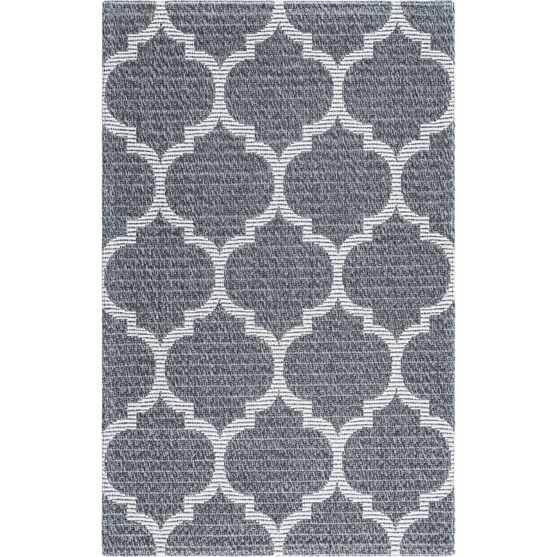 California Cotton Abstract Indoor Rug, Rectangle 2'2" x 3'