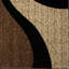 Tapis beige à motif abstrait Leverette