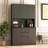 74" Freestanding Kitchen Pantry Cabinet Cupboard With 6 Doors,3 Shelves And 2 Drawer,Versatile Wardrobe & Kitchen Cabinet,Craft Storage Cabinet-1187252914