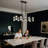 20-Lights Crystal Chandelier | L32 Inch Rectangle Chandeliers for Dining Room Over Table | Black Dining Room Light Fixture Apply to Kitchen Island | Bar | Restaurant | 20X G4 bulbs (included)-1682491320