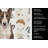 Brindle and White Bull Terrier Coffee Bar Kitchen Towel-1168063460