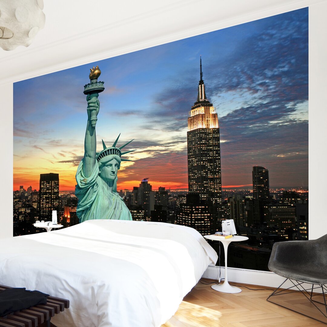 Tapete New York bei Nacht 1,9 m x 288 cm Knutsen