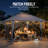 13 Ft. W x 13 Ft. D Outdoor Gazebo for Backyard & Patio Lawn with Netting Gray-125996318-125996319