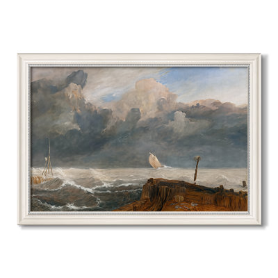 Port Ruysdael, 1827-J.M.W. Turner - Toile encadrée sur mesure