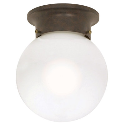 Coffield Glass Flush Mount