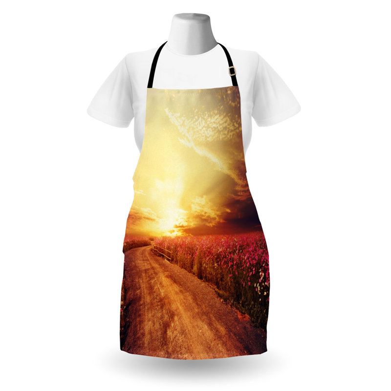 No Pattern Bib Apron