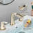 Widespread 2-handle Bathroom Faucet