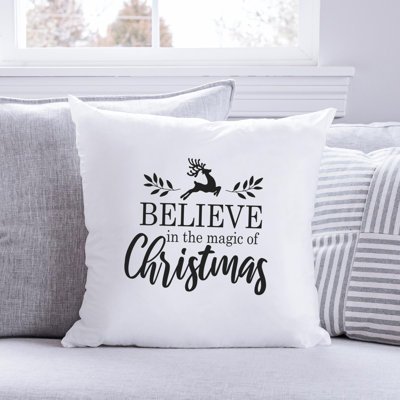 Christmas Sign - Throw Pillow Insert Included