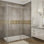 Porte de douche coulissante simple sans cadre 60 po x 75 po Moselle