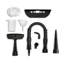 Tower  Handheld Steam Cleaner with 9 Accessories, 250ml Water Tank, 3 Minute Heat-up, 1050W