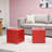 Faux Leather Ottoman-1134706811