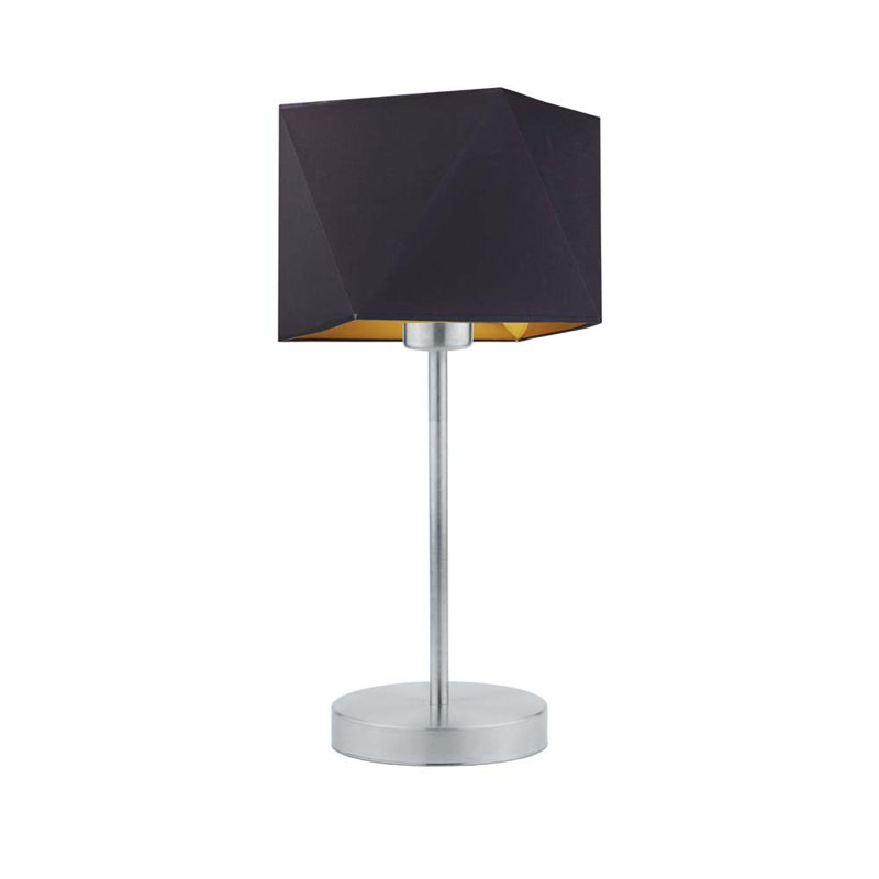 Candra Desk Lamp, Black, Silver